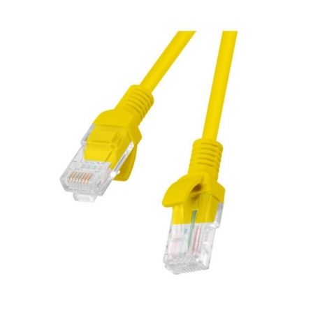 Lanberg Cable de Red Cat6 U/UTP de 3 m Amarillo RJ-45